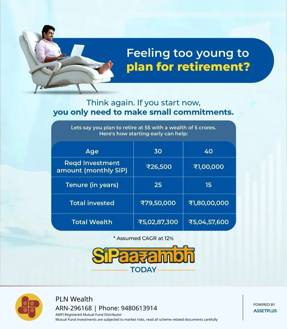 Retirement planning: building a corpus for financial independence